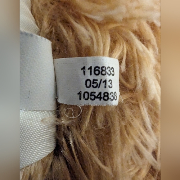 BUILD A BEAR WORKSHOP Champ IV 17" Mocha Brown Calico Bear - Picture 3 of 10